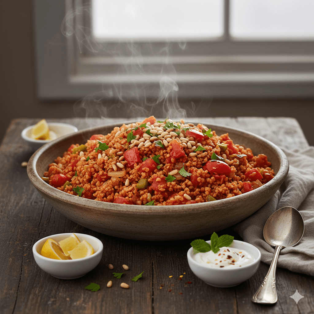 برغل ببندورة