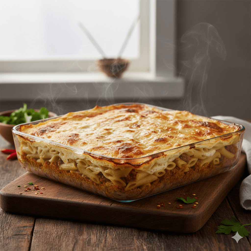 معكرونة بالبشاميل